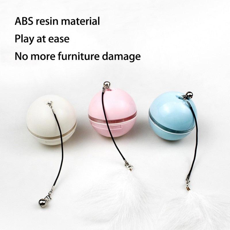 USB Intelligent Self Rotating Ball Cat Toy - BestShop