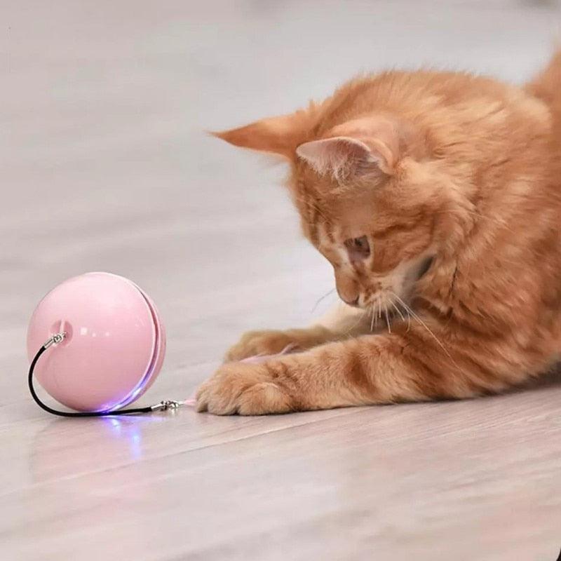 USB Intelligent Self Rotating Ball Cat Toy - BestShop
