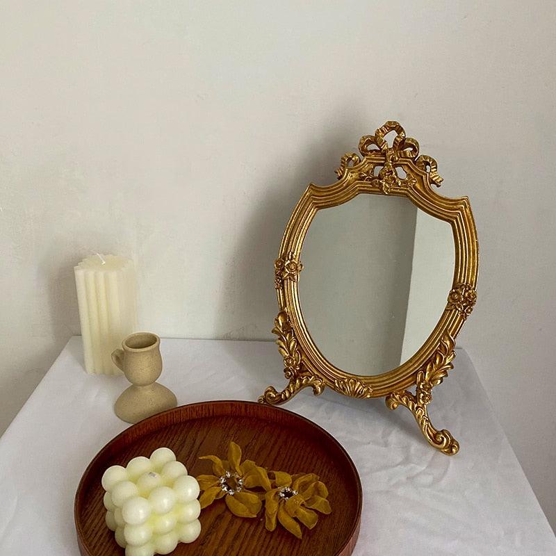 Vintage Style Round Make-up Mirror - BestShop