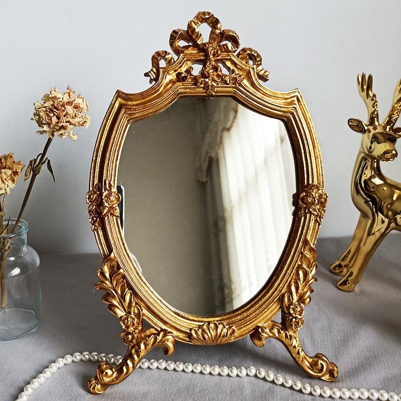 Vintage Style Round Make-up Mirror - BestShop