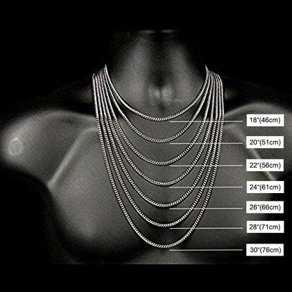 Vnox Men's Cuban Link Chain Necklace - BestShop