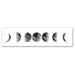 Load image into Gallery viewer, Wall Art Moon Phase Black White Posters - BestShop