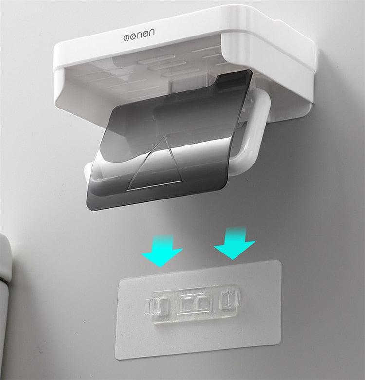 Wall Mount Multi-function Toilet Paper Holder - BestShop