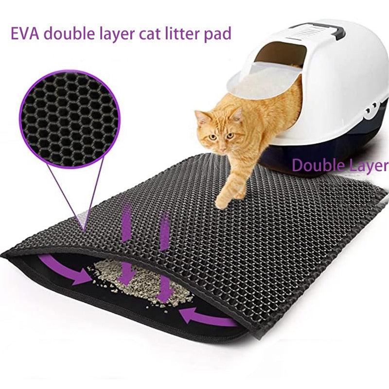 Waterproof Double Layer Cat Litter Mat - BestShop