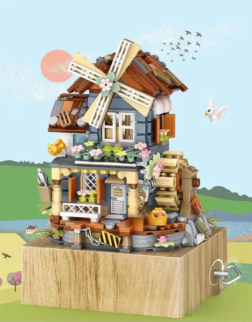 Windmill Music Box Building Set - BestShop