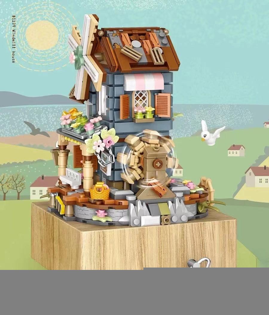 Windmill Music Box Building Set - BestShop