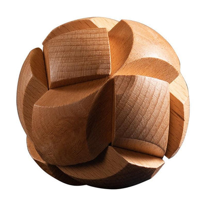 Wooden Kongming Lock 3D Brain Teaser Puzzle - BestShop