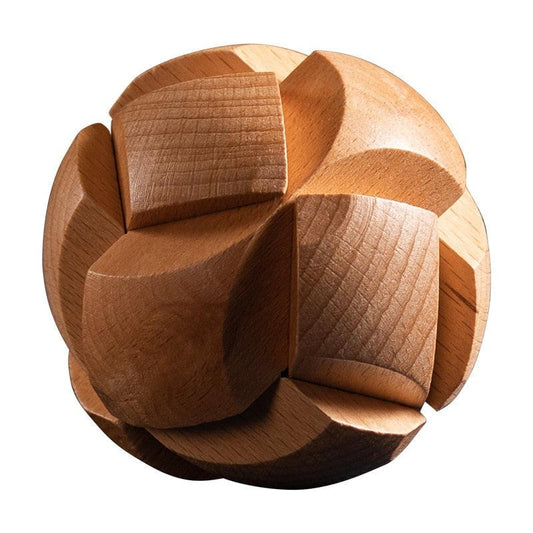 Wooden Kongming Lock 3D Brain Teaser Puzzle - BestShop