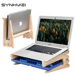 Load image into Gallery viewer, Wooden Laptop Stand Universal Desk Organizer - BestShop
