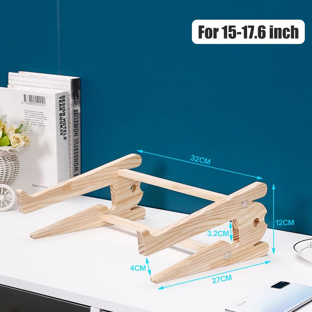 Wooden Laptop Stand Universal Desk Organizer - BestShop