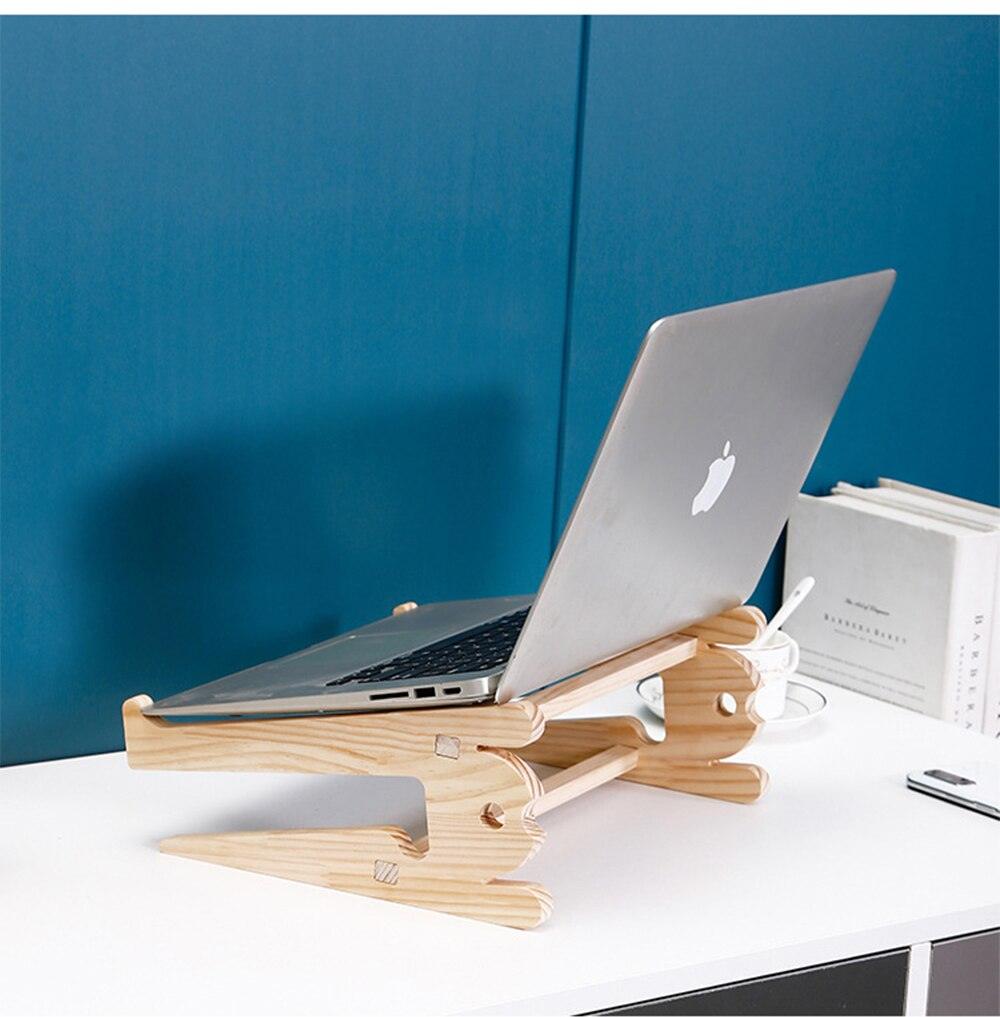 Wooden Laptop Stand Universal Desk Organizer - BestShop