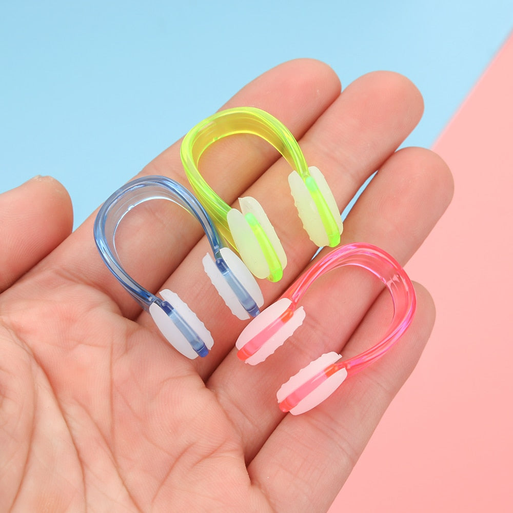 Candy Color Silicone Nose Clips 4Pcs/Set - BestShop