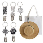 Load image into Gallery viewer, Metal Leather Hat Clip On Bag - BestShop
