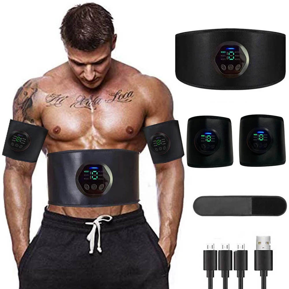 Muscle Stimulation Belt Electric ABS Stimulator Trainer - BestShop