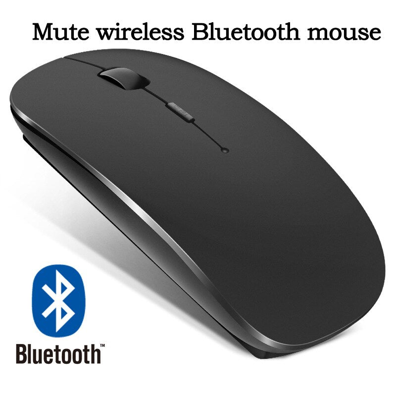 Bluetooth Mouse Wireless Mute Thin Tablet Laptop Mouse - BestShop