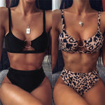 Load image into Gallery viewer, Snake Print Micro High-Waist Bikini - BestShop
