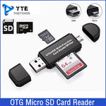 Load image into Gallery viewer, YIGETOHDE OTG Micro SD Card Reader USB 2.0 Card Reader - BestShop