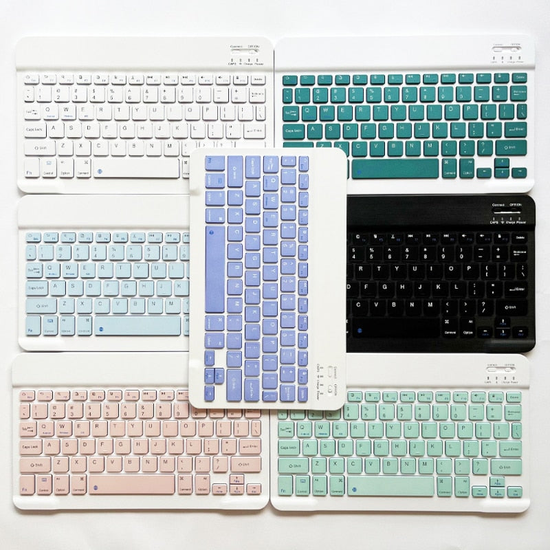 Bluetooth Rechargeable Keyboard for Tablet Phone PC - BestShop