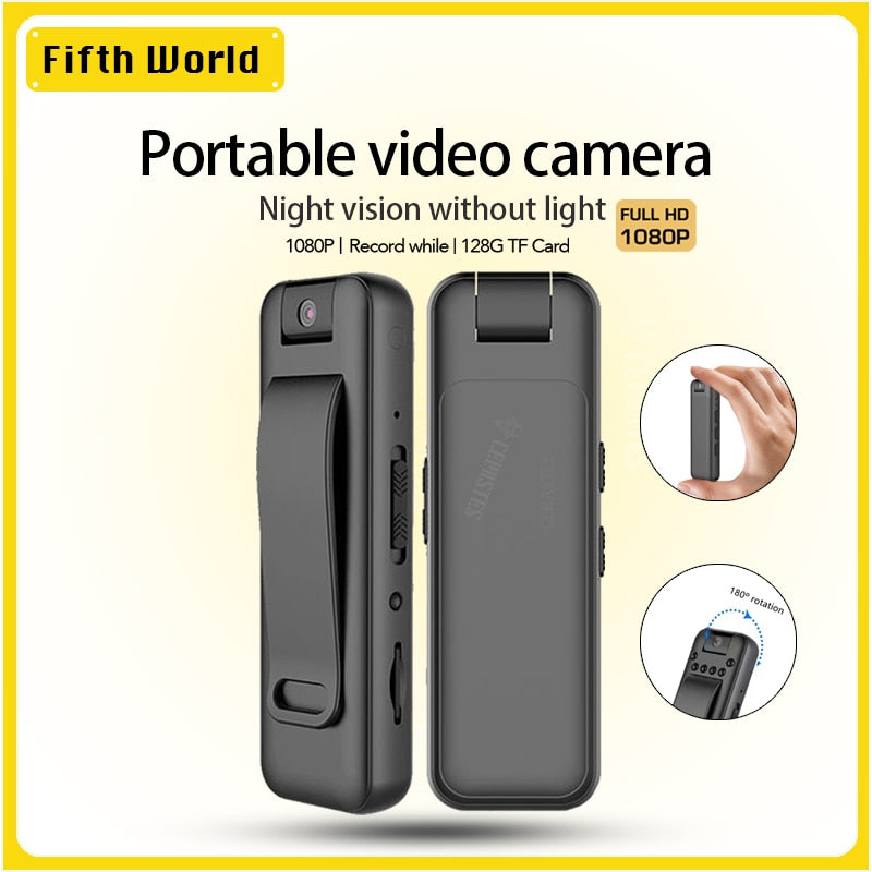 VIRAN Mini Camera Full HD 1080P Micro Body Camcorder - BestShop