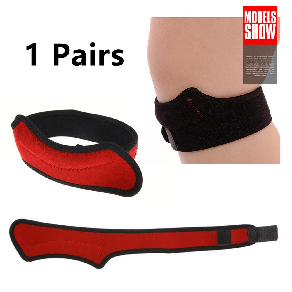 1pairs Elastic Knee Pads for Sports Gym Fitness Gear - BestShop