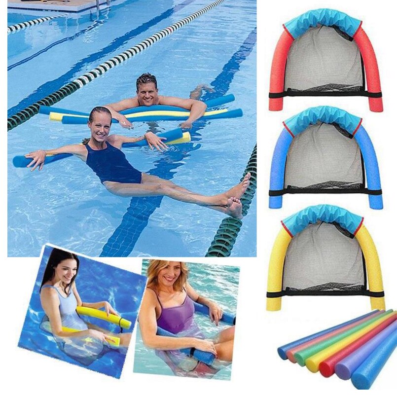 Swimming Stick Swimming Chair Net Cover Floating Water Hammock Beach Pool Toy Water Lounge Chair Float Swimming Accessories - BestShop