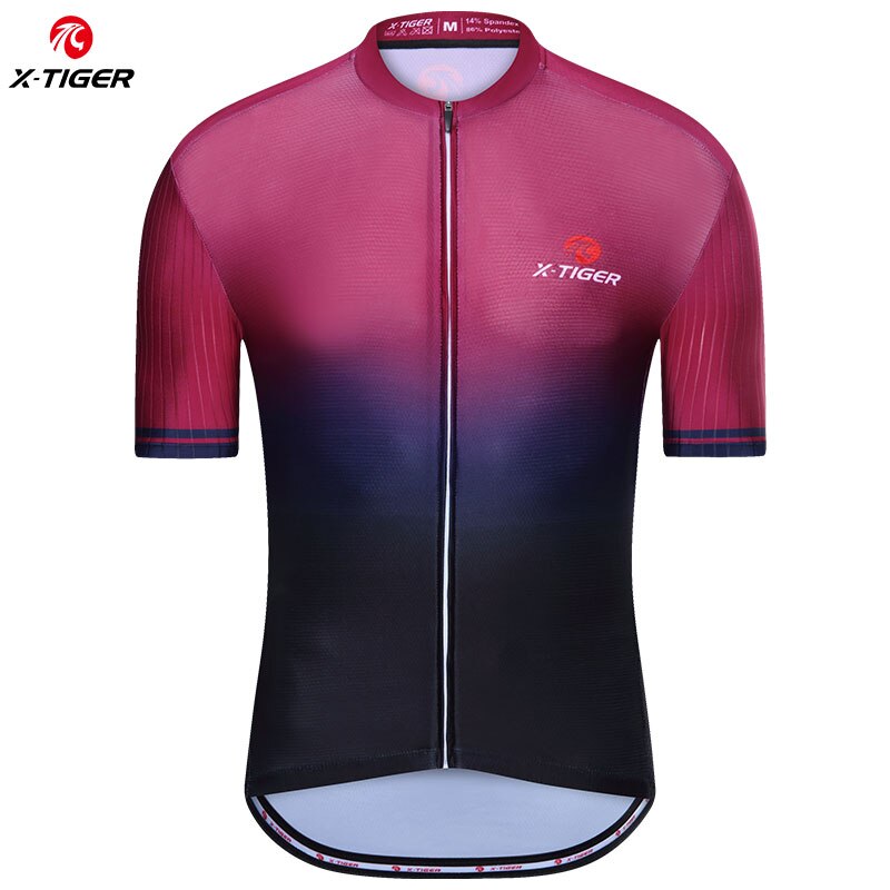 X-TIGER Cycling Jersey Mens Bike Shirt Short Sleeve - BestShop