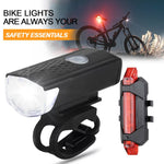 Load image into Gallery viewer, USB Rechargeable Bike Light Set Front Light - BestShop