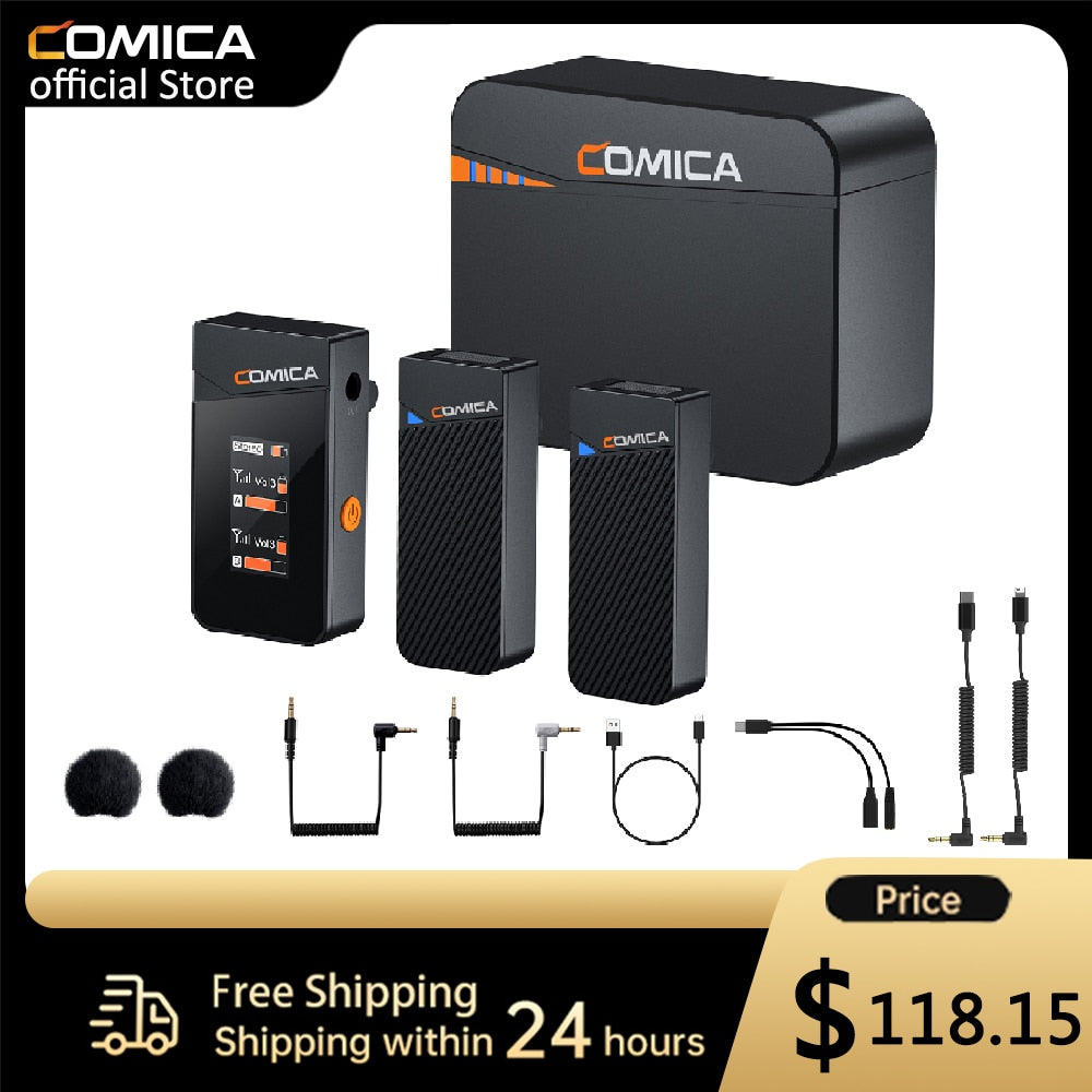 Comica Vimo C 2.4G Mini Wireless Lapel Microphone - BestShop