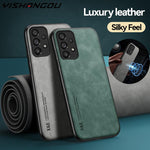 Load image into Gallery viewer, Magnetic Sheepskin Leather Case For Samsung Galaxy - BestShop
