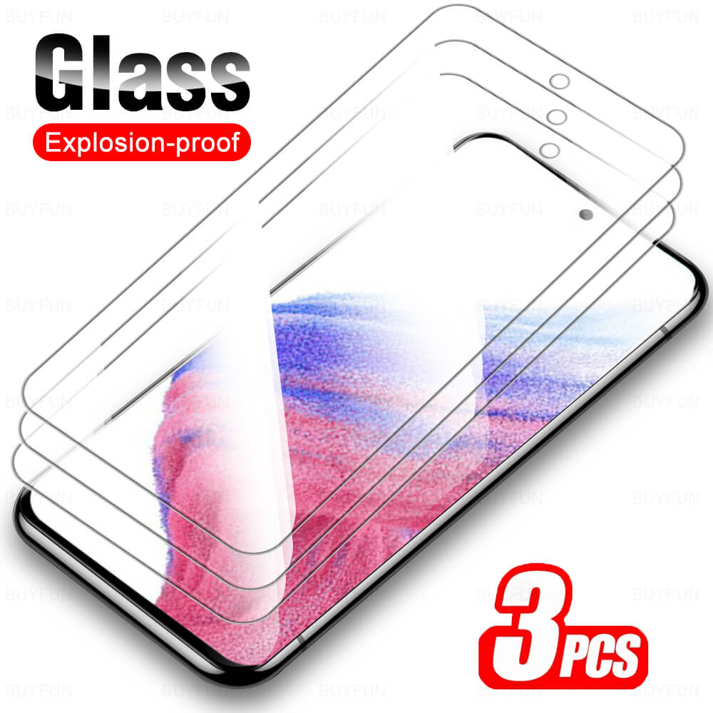 3Pcs Tempered Glass For Samsung Galaxy - BestShop