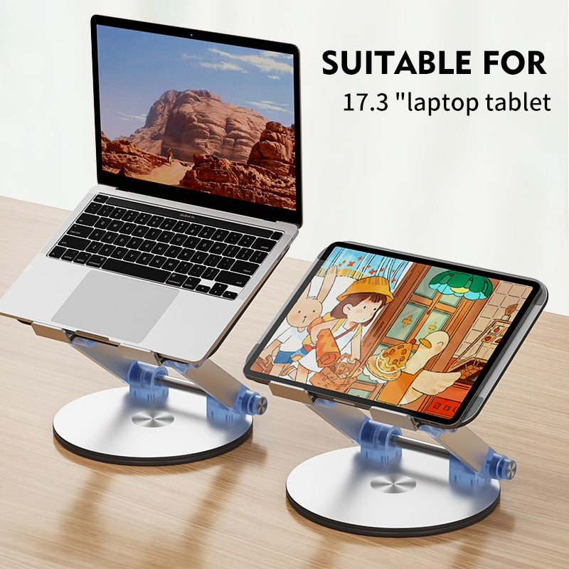 Foldable Tablet Bracket Stand 360 Degree Rotating - BestShop